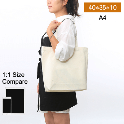 A4 Canvas Tote Bag - Tuoder Promotional Products
