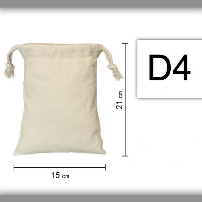 d4 canvas drawstring bag